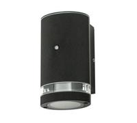 Forum Lighting Forum Zinc Zn-35686-Blk Helix Single Wall Light With Photocell Sensor - Black (12010)