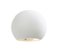 Forum Martos Up & Down Plaster Wall Light - White
