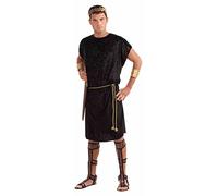 Forum Men's Black Tunic Costume, Black, One size