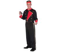 Forum Novelties 70055 Party Supplies 20s Adult Sized Costumes, Black/Red, Default