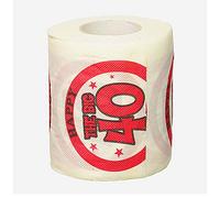 Forum Novelties 72105 40 Birthday Toilet Paper, Red, One Size