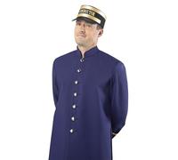 Forum Novelties Inc - Conductor Hat Economy, Black/Gold, Adult