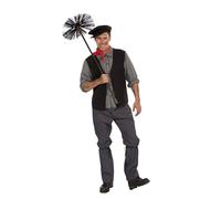 Forum Novelties Men's Chimney Sweep Costume, Multicolor, Default