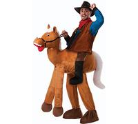 Forum Novelties Men's Ride A Horse Costume, Brown, Default