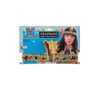 Multicolor Egyptian Headband for Adults, 1 Pc. - Beautiful & Trendy Design, Perfect Accessory for Costume Parties, Dress-Up Events, Festivals, Cosplay, & More Halloween Halloween