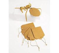 Forum Novelties SK99469 Gift Tags, Diamond Gold Halloween, World Book Day