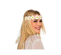 White & Yellow Daisy Flower Headband, 1 Pc. - Chic Design, Perfect Accessory for Summer Festivals, Weddings, Everyday Style, Events, & More Halloween Halloween