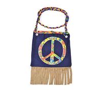 Blue Hippy Handbag (1 Pc.) - Chic Design, Perfect Accessory for Festivals, Concerts, Everyday Use, & More Halloween Halloween