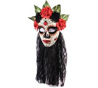 Forum Novelties Women's Day of The Dead Senora Lace Mask