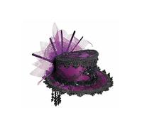 Forum Novelties Women's Steampunk Victorian Mini Top Hat Costume Accessory, Purple, Mini