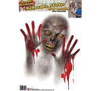 Forum Novelties X75042 Bloody Bathroom Mirror Sticker, One Size