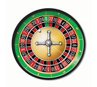 Forum Novelties X77547 Casino Plate, Multi-Colour, One Size