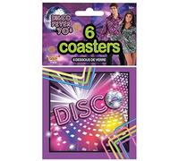 Forum Novelties X77976 Disco Coaster, Multi-Colour, One Size