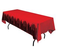 Forum Novelties X79040 Bloody Table Cover, Red/Black, One Size Halloween, World Book Day