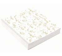 Forum Novelties X81983 Gold Confetti Napkins Large