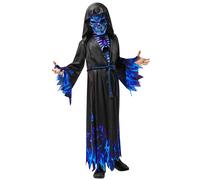 Forum Official Blue Reaper Child Outfit, Halloween Kids Costume 7-8 Years