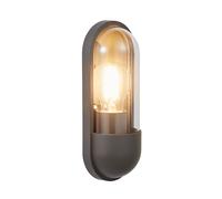 Forum Pilule Half Lantern Outdoor Wall Light - Anthracite