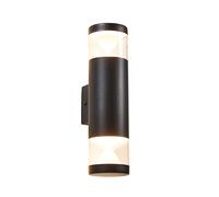 Forum Pollux Up & Down LED Outdoor Wall Light - Black