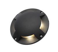 Forum Scout 21cm LED Outdoor Ground Light - Black