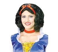 Forum Snow White Wig, Black, One Size