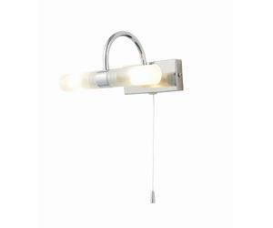 Forum Spa Corvus 2 Lamp Wall Light | Polished Chrome | Steel | 205mm