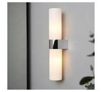 Forum Spa Cuco Bathroom Wall Light | Chrome | Steel/Glass | 50mm x 295mm x 70mm
