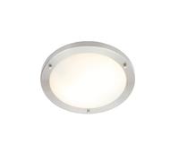 Forum Spa Delphi Large 2 x E14 Flush Ceiling Light | Polished Chrome | Steel | 310mm