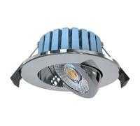 Forum Spa Eden 7 Watt LED Adjustable IP65 Colour Changing Downlight | Chrome | Stainless Steel | 90mm x 35mm x 90mm