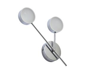Forum Spa Edessa 2 x 5w LED Wall Light | Polished Chrome | Steel | 20mm