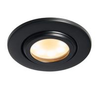 Forum Spa Eros IP65 GU10 Fir Tilt Downlight | Black | Iron/Aluminium | 90mm x 120mm x 135mm