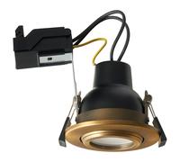 Forum Spa Eros IP65 GU10 Fir Tilt Downlight | Bronze | Iron/Aluminium | 90mm x 120mm x 135mm