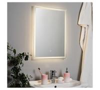 Forum Spa Exe LED Mirror with Demist | Steel/Glass | 450mm x 600mm x 35mm