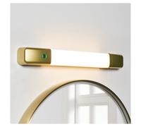 Forum Spa Satin 10w LED Shaver Light 3xCCT/Dim | Brass | PC+ ABS | 60mm x 500mm x 60mm