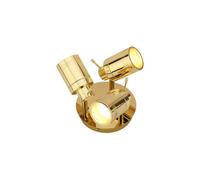 Forum Spa Scorpius 3 Lamp Plate Can Spotlight | Polished Brass | Steel | 260mm