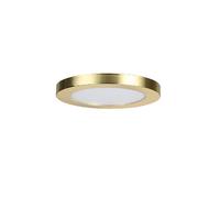 Forum Spa Tauri Magnetic Ring Trim for Medium 12w 5 in 1 Wall/Ceiling Light | Satin Brass | Steel | 167mm