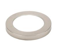 Forum Spa Tauri Magnetic Ring Trim for Small 6w 5 in 1 Wall/Ceiling Light | Satin Nickel | Steel | 140mm