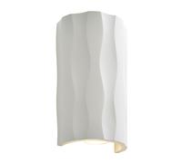 Forum Toledo Up & Down Plaster Wall Light - White