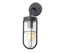 Forum Woking Caged Outdoor Wall Light - Black