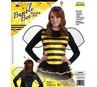 Forum Women's Bumble Bee Complete Costume Kit, Yellow, One Size