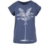 Forvert Fontana Ladies Tee Womens Female Crew Neck Top Casual Blue