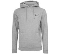 Forvert Heavy Hoodie Ventura Mens Pullover Kangaroo Pocket Heather Grey