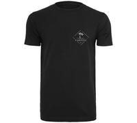 Forvert Lompoc T-Shirt Mens Round Neck Streetwear Tee Casual Black