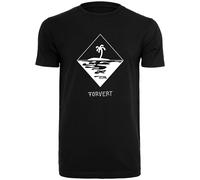 Forvert Morro Bay T-Shirt Mens Cotton Crew Neck Top Streetwear Black