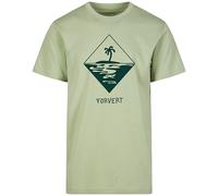 Forvert Morro Bay T-Shirt Mens Cotton Crew Neck Top Streetwear Sage