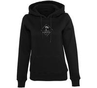 Forvert Santa Rosa Heavy Hoodie Womens Girls Ladies Casual Sweatshirt Black