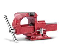 Forward 1308 8 Inch Home Vise Ductile Iron 8" Bench Vise Homeowner's Vice with Anvil and Swivel Base