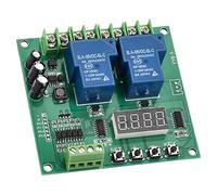 Forward/Reverse Motor Control Board Two Relay Timing Cycle Module 12v 24v YYB-5