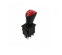 Forward-Stop-Back DPDT 6Pin Latching Slide Rocker Switch AC 250V 16A AC 125V 20A Black KCD4-604-6P 31x25mm Remote EFDSVUHE