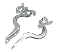 Forwinparts Set of 2 Hood Hinge Steel for 2017 2018 2019 Toyota Corolla 1.8L 2.0L 5341002280 5342002280 Left&Right Silver