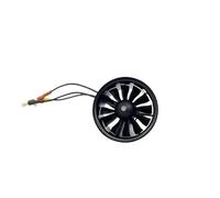 ForXfly Model 40mm 12 Blade forEDF Ducted Fan 3/4 Power Unit System with 4S 1413-kv5000 External Brushless Motor for RC Jet Aircraft(40mm- Shell and fan)